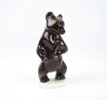 Figurin, björn, porslin, USSR.