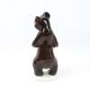 Figurin, björn, porslin, USSR.