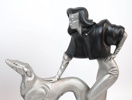 Skulpturer, 3 st, gips, Austin Sculpture.