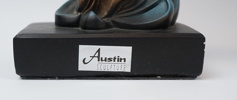 Skulpturer, 3 st, gips, Austin Sculpture.