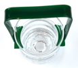 Jan Johansson, glas och ishink, 7 delar, glas/plast, Orrefors.