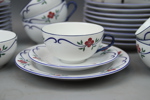 Kaffeservis, 23 delar, porslin, "Sundborn", Rörstrand.