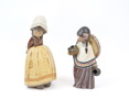 Figuriner, 2 st, Lladro, Spanien.