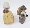 Figuriner, 2 st, Lladro, Spanien.