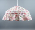 Taklampa, metall/textil, ''Matilda Secret Garden'', Melimeli.