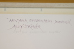 Ardy Strüwer, "New York Guggenheim Souvenir", llitografi 248/250, signerad.
