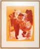 Margareta Linton-Lindekrantz, litografi 81/200, signerad, 1986.