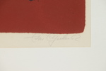 Eric Elfvén, litografi 26/45, signerad, 1962.