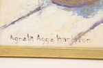 Agneta Agge Karlsson, olja på duk, signerad.