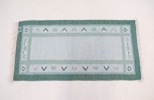 Margareta Lundahl, matta, rölakan, monogramsignerad ML.