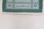 Margareta Lundahl, matta, rölakan, monogramsignerad ML.