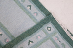 Margareta Lundahl, matta, rölakan, monogramsignerad ML.