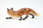 Figurin, räv porslin, Goebel.