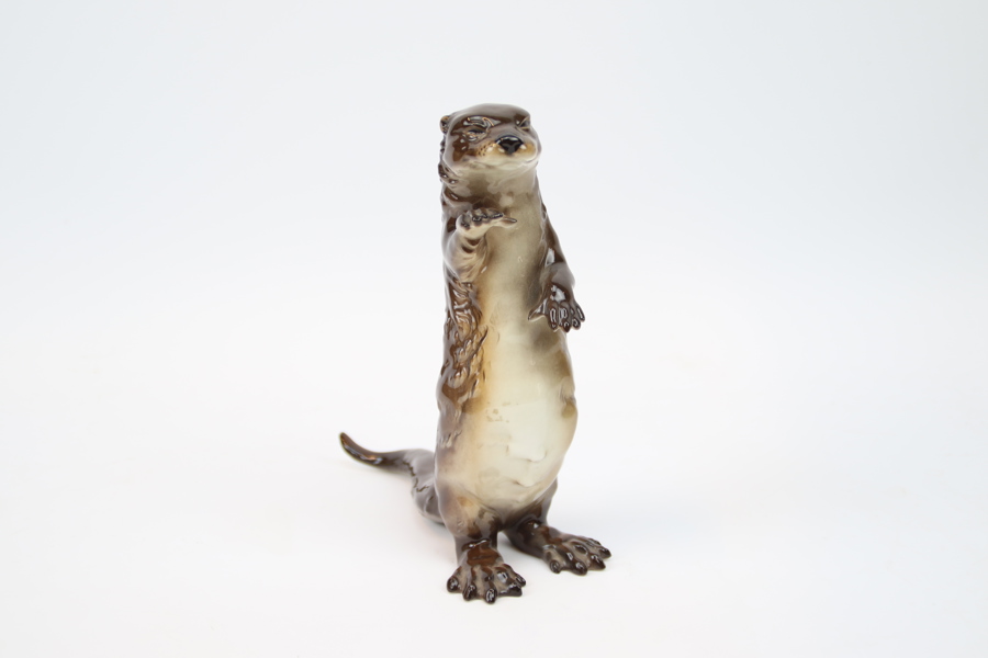 Figurin, utter, porslin, Goebel.