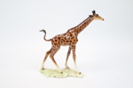 Figurin, giraff, porslin, Goebel.