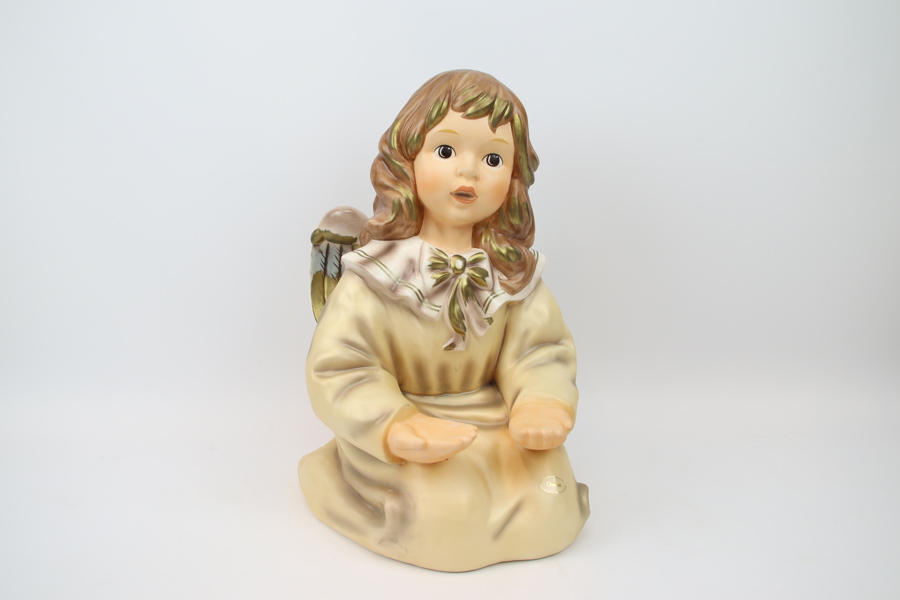 Figurin, ängel, porslin, Goebel.