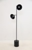 Golvlampa, justerbar, metall, Mio.