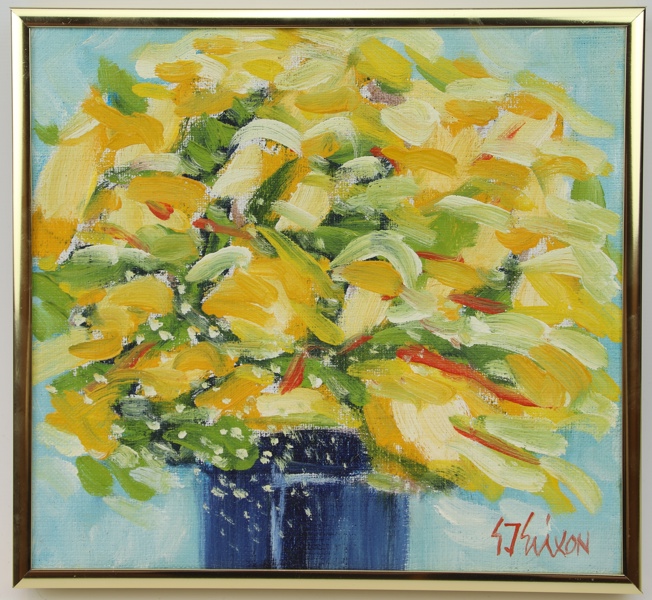 Gunnar Ingemar Erixon, olja på duk, signerad, 1992.