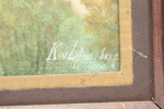 Karl Ljungberg, "Helsingborgs Kärna Konsthallen", olja på duk, signerad, 1934.