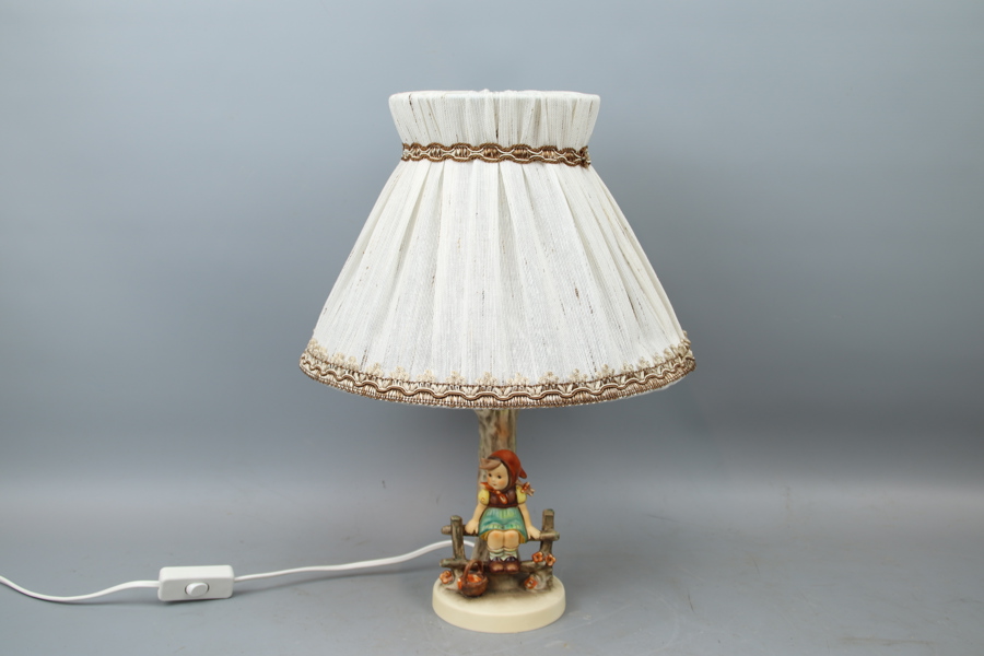 Bordslampa, porslin, Goebel.