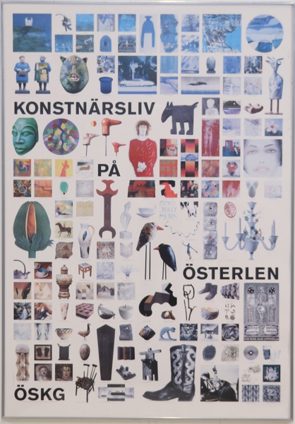 Affisch, "Konstnärsliv på Österlen", ÖSKG, 2005.