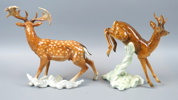 Figuriner, 2 st, porslin, Goebel.