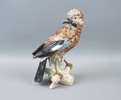 Figurin, porslin, nötskrika, Goebel.