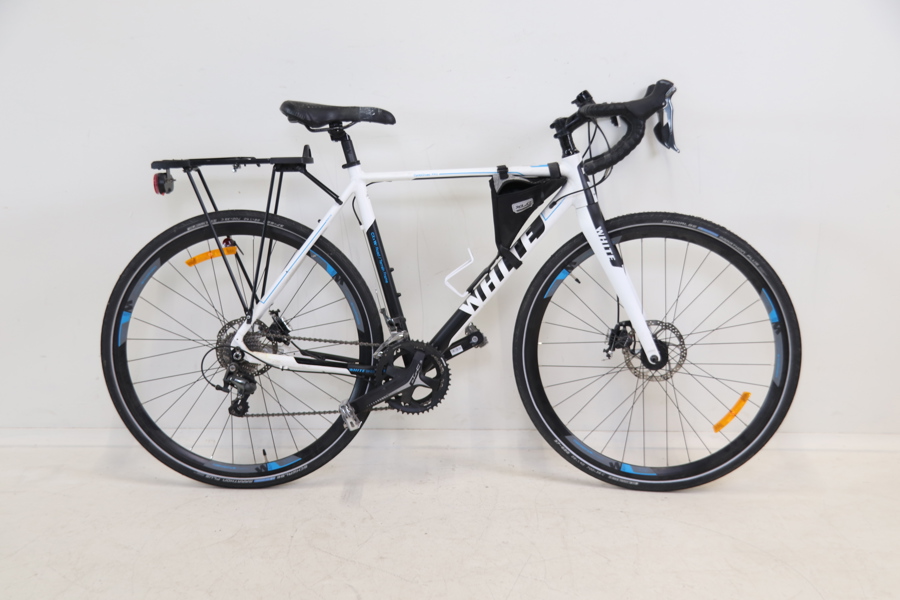 CycloCross-cykel, 28 tum, 20 växlar, White CXxW.
