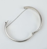 Armringar, 2 st, silver, bl.a Alton.
