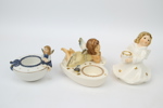 Figuriner m.m, 9 st, porslin, Goebel.