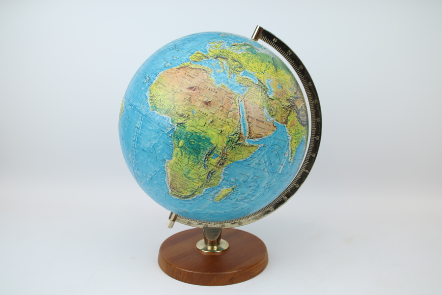 Jordglob, Scan-Globe A/S, 1970.