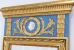 Spegel, förgylld ram, gustaviansk stil.