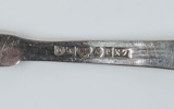 Kaffeskedar, 6 st, silver, ''Svensk spets''