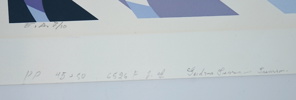 Torsten Esbjörnsson, litgrafi E.A 7/10, signerad.