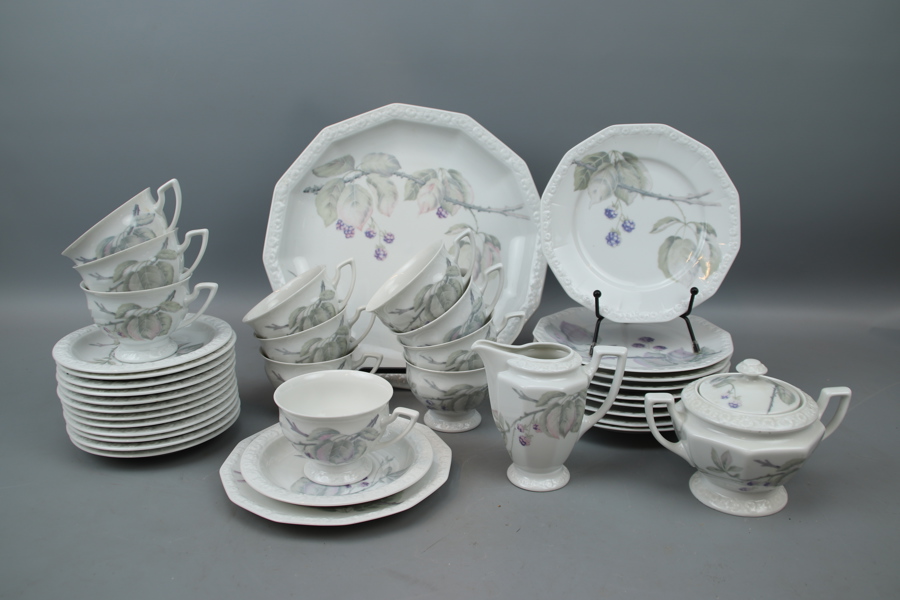Kaffeservis, 24 delar, porslin, "Maria Björnbär", Rosenthal.
