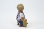 Lisa Larson, figurin, stengods, "Malin", ur serien Larsons ungar, Gustavsberg.