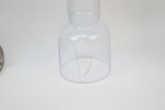 Bordsfotogenlampa, gjutmetall/glas.