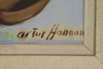 Artur Hansson, olja på duk, signerad.