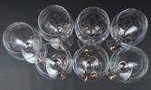 Rödvinsglas, 7 st, Villeroy & Boch.
