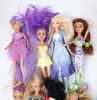 Dockor, ett parti, bl.a Barbie, Mattel.