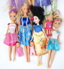 Dockor, ett parti, bl.a Barbie, Mattel.