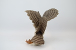 Figurin, porslin, "The Great Horned Owl", Franklin Mint, 1988.