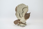 Figurin, porslin, "The Great Horned Owl", Franklin Mint, 1988.