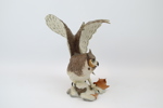 Figurin, porslin, "The Great Horned Owl", Franklin Mint, 1988.