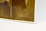 Gunvor Olin-Grönqvist, väggplakett, stengods, Arabia ateljé, 1976.