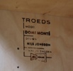 Nils Jonsson, sideboard, jakaranda, "Domi Monté", Troeds, Bra Bohag.