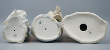 Figuriner, 3 st, porslin, bl.a Zaphir.