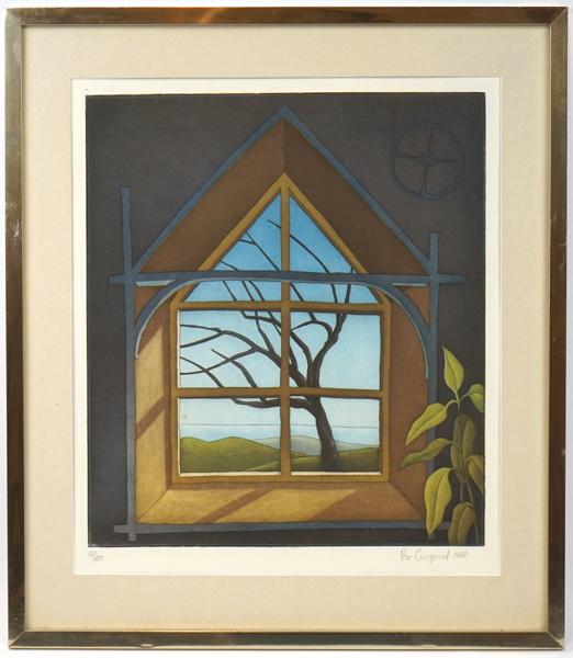 Per Cronqvist, litografi nr 61/100, signerad, 1978.