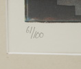 Per Cronqvist, litografi nr 61/100, signerad, 1978.