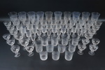 Glasservis, 69 delar, "Diamant", Kosta Boda.